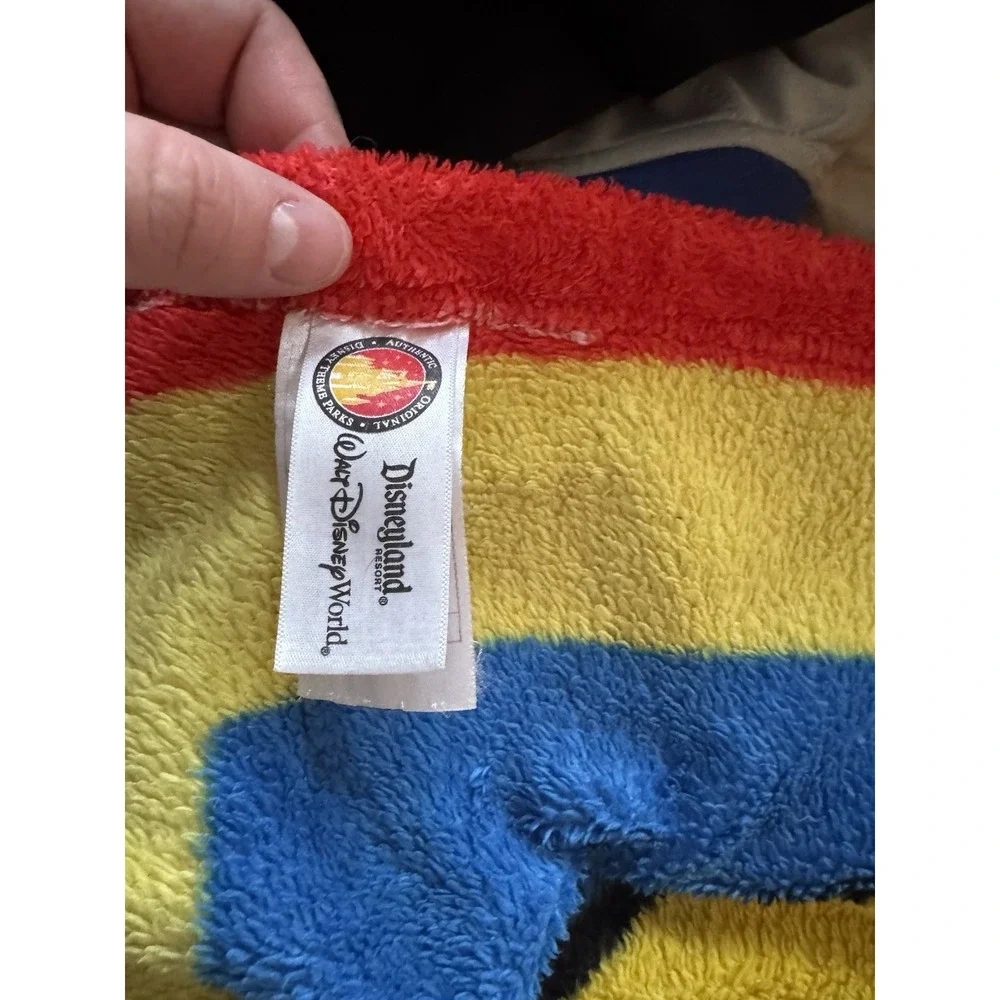 Disneyland Mickey Mouse‎ Multicolored Fleece Toddler Blanket #103